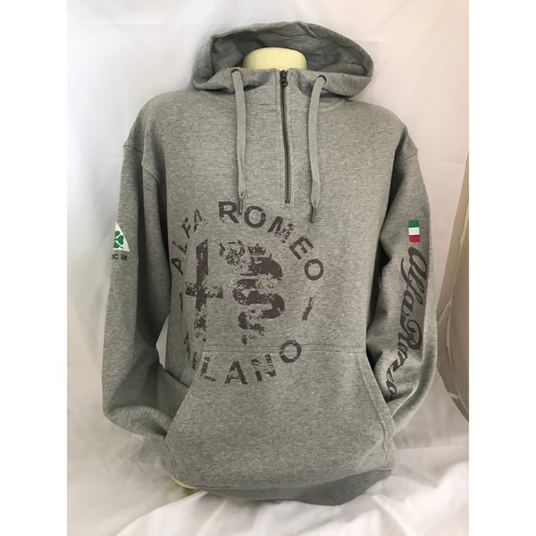 NEW AROC 1/4 Zip Hoody - Grey - Large & XL ONLY