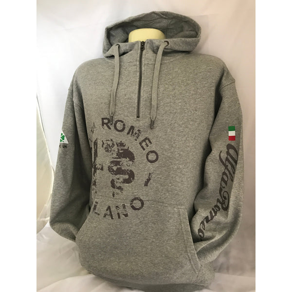 NEW AROC 1/4 Zip Hoody - Grey - Large & XL ONLY