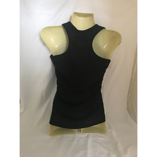 NEW Ladies AROC Racer Back Vest Top - Black