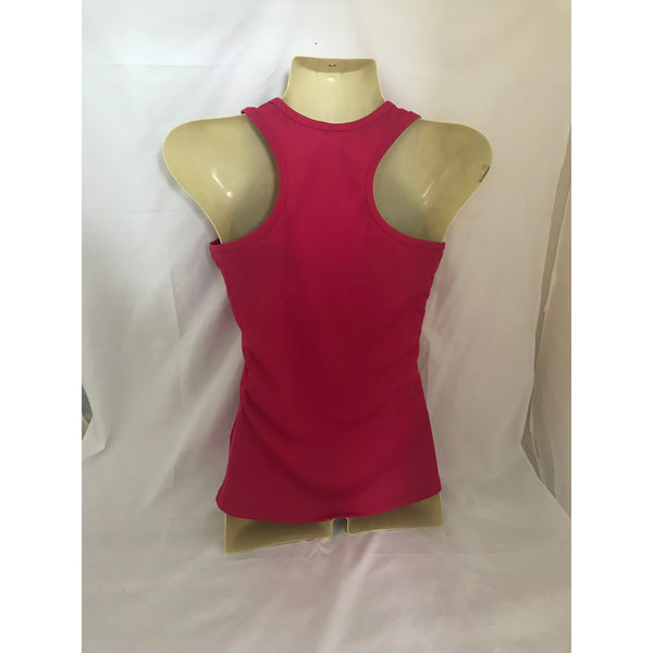 NEW Ladies AROC Racer Back Vest Top - Hot Pink