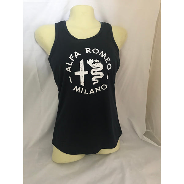 NEW Ladies AROC Racer Back Vest Top - Navy