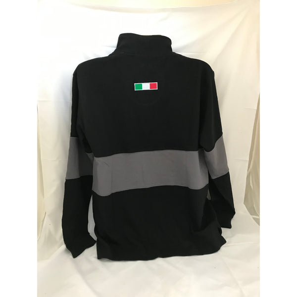 AROC 1/4 Zip Jumper - Black/Grey - XL ONLY