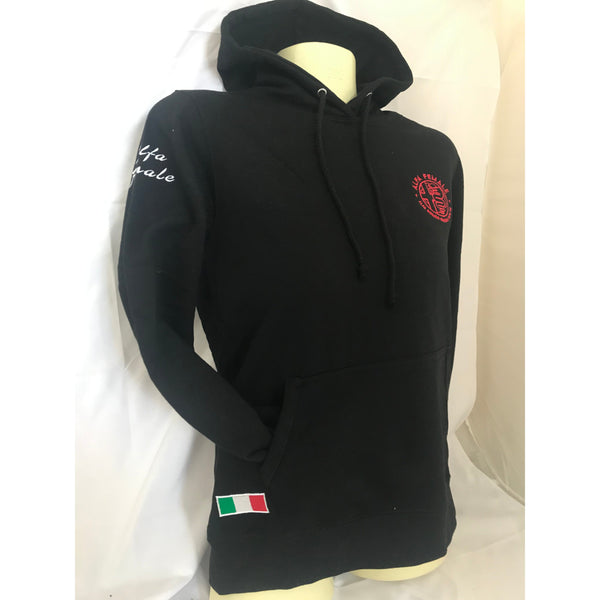 Alfa Female Ladies Full Zip Hoody - Black 3XL, 4XL. 5XL ONLY