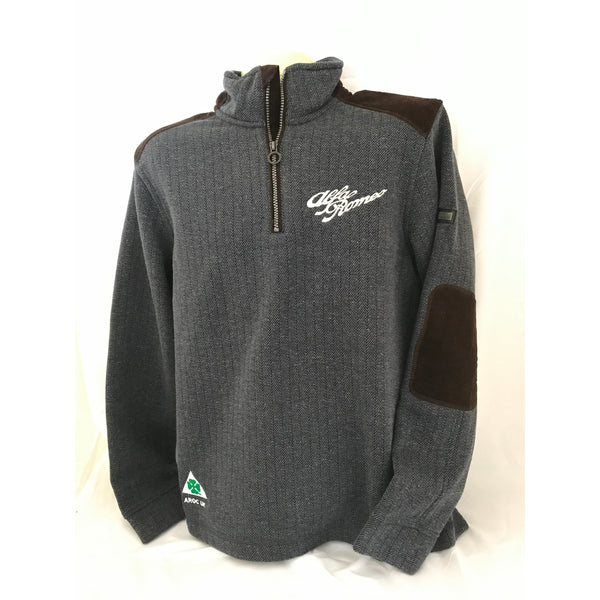 Classic AROC Half Zip Fleece Jumper - Navy