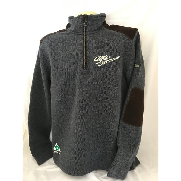 Classic AROC Half Zip Fleece Jumper - Navy