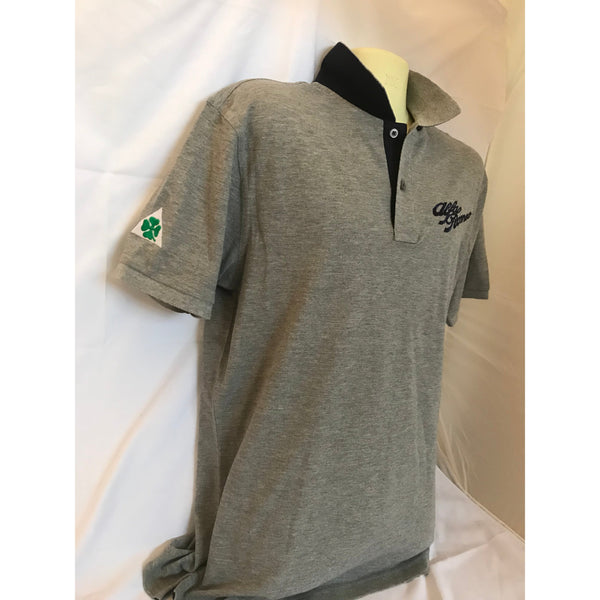 NEW Mens AROC Polo - Light Grey