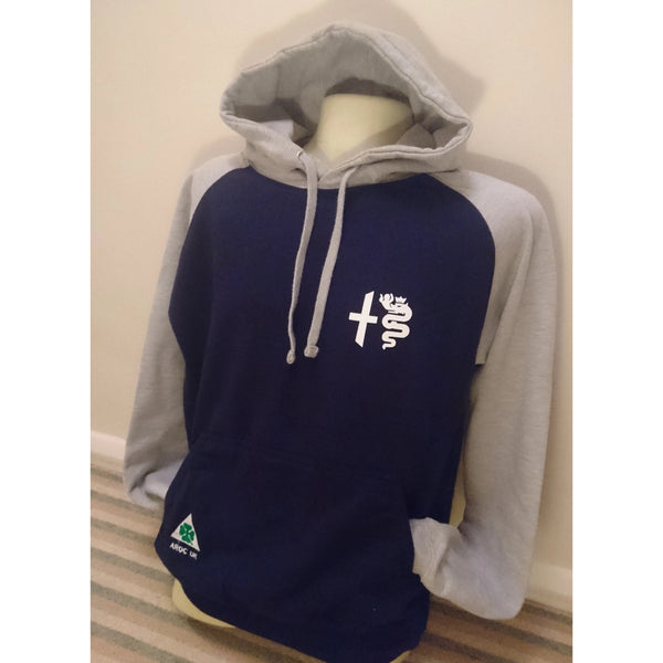 Unisex AROC Retro Hoody - Navy - Small & 2XL ONLY