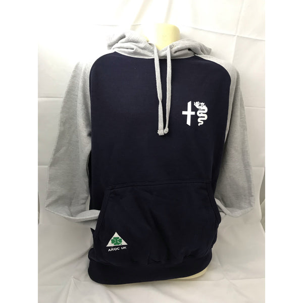 Unisex AROC Retro Hoody - Navy - Small & 2XL ONLY