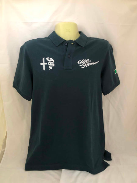 New Mens AROC Polo - Midnight Blue