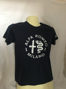 Kids AROC T-Shirt - Navy