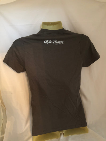 New Ladies Crew Neck AROC T-Shirt - Grey