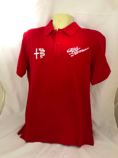 New Mens AROC Polo - Red