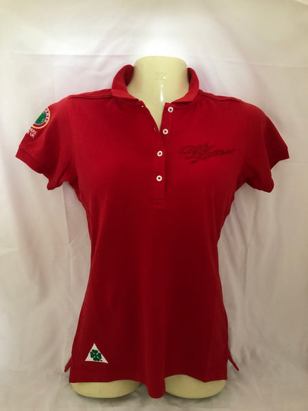 New 2025 AROC Ladies Polo - Red