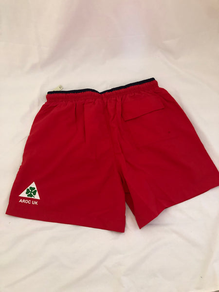 New Mens AROC Swim Shorts - Red