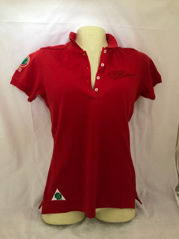 New 2025 AROC Ladies Polo - Red