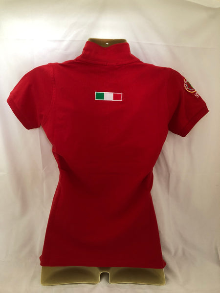 New 2025 AROC Ladies Polo - Red
