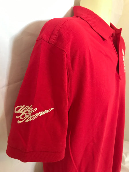 NEW Mens 60th Anniversary AROC Polo - Cherry Red