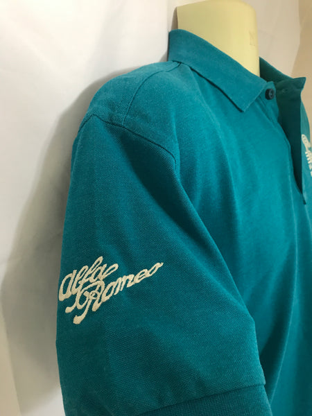 NEW Mens 60th Anniversary AROC Polo - Teal