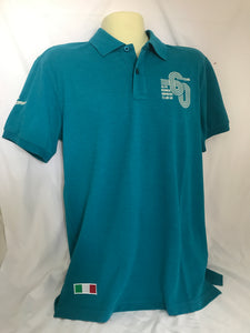 NEW Mens 60th Anniversary AROC Polo - Teal