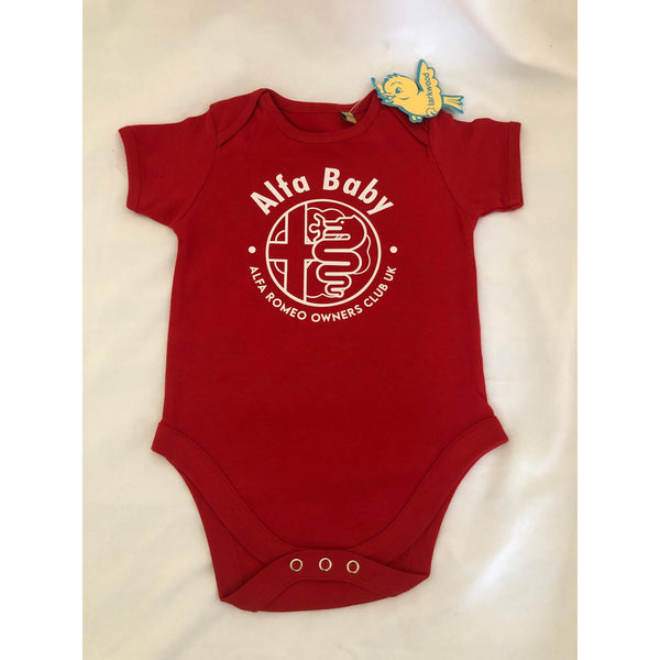 New AROC Baby Bodysuit - Red