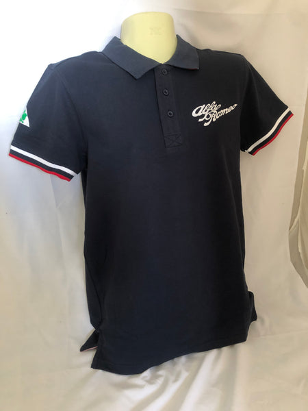 New Mens AROC Polo - Deep Navy