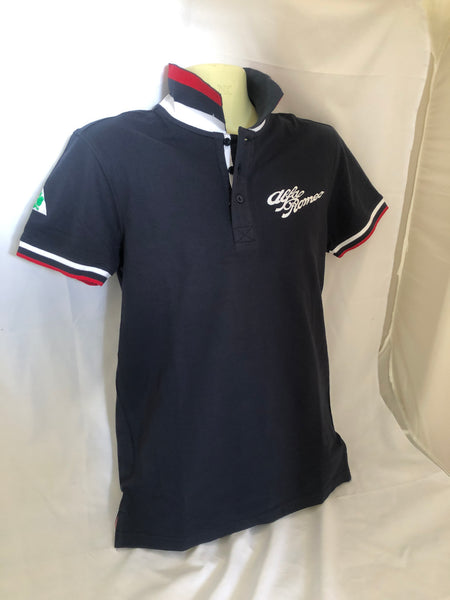 New Mens AROC Polo - Deep Navy