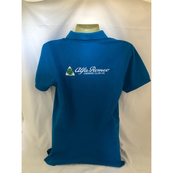New Mens AROC Polo - Sapphire Blue