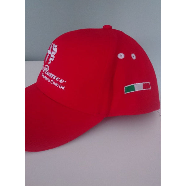 Kids AROC Baseball Cap/Hat - Red