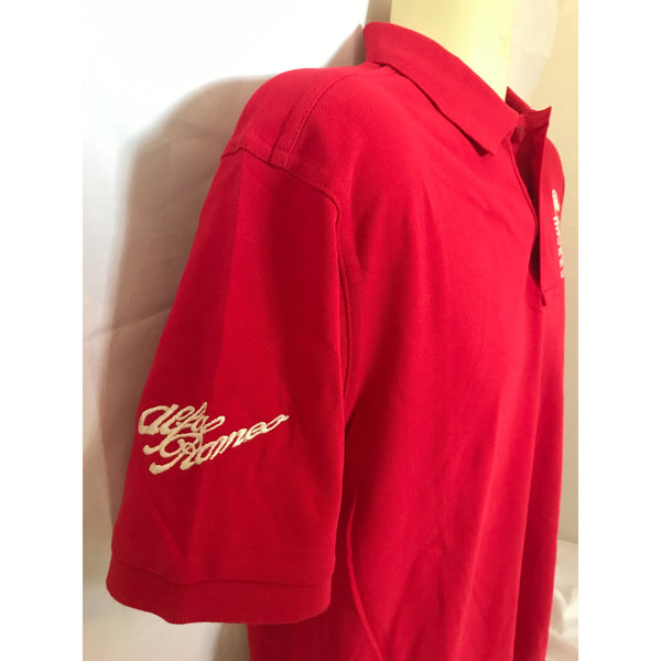 NEW Mens 60th Anniversary AROC Polo - Cherry Red - Medium, Large, 2XL & 3XL ONLY