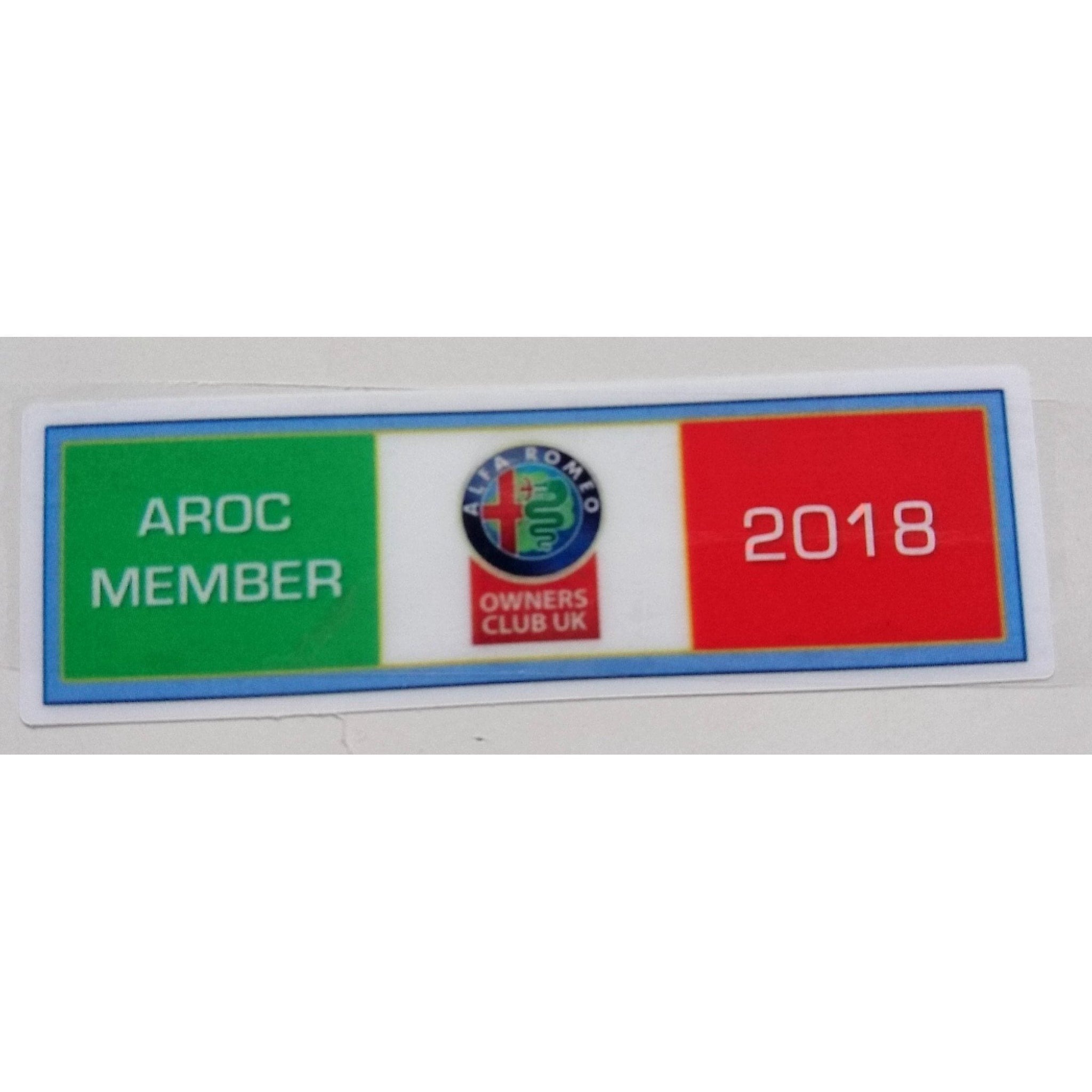 2018 AROC Member Sticker