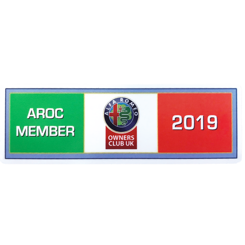 2019 AROC Member Sticker