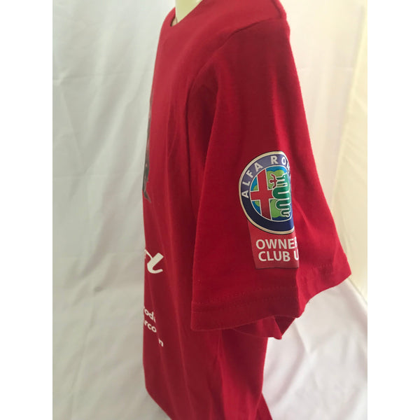 AROC Alfasud T-Shirt - Red - Small, Medium & Large ONLY