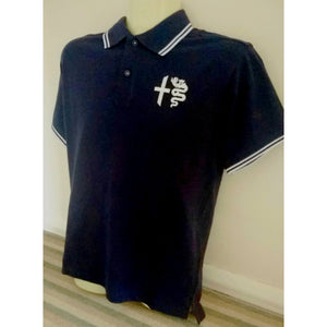 Mens AROC Polo - Navy - Small ONLY