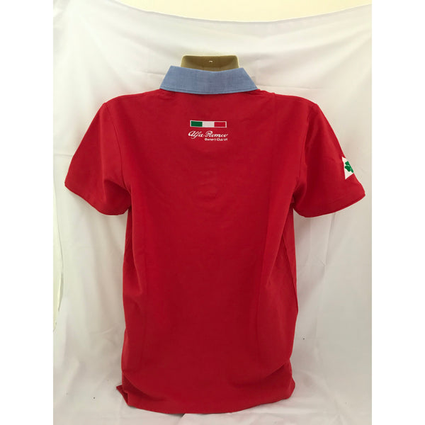 Mens AROC Polo - Red with contrast Collar - XL and 2XL ONLY