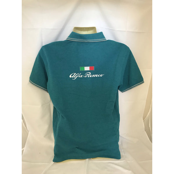 Mens AROC Polo - Teal Green - Small ONLY