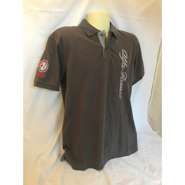 NEW Mens AROC Polo - Dark Grey