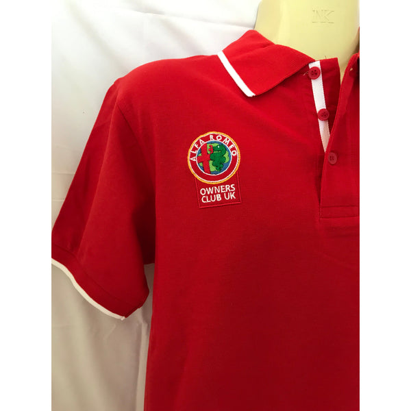 Mens AROC Polo - Red - 2XL ONLY